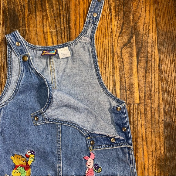 Vintage Pooh 100 acre collection featuring Pooh & Piglet dress size 7/8 - Picture 5 of 6